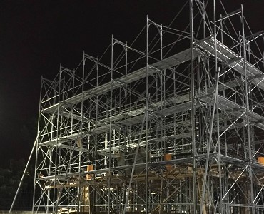 台中建築鷹架工程案例
