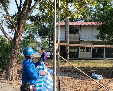 台中廠房鷹架工程案例