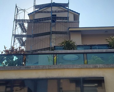 台中廠房鷹架工程案例